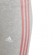 adidas Legginsy 3-Pasy szare dla dziewczynek